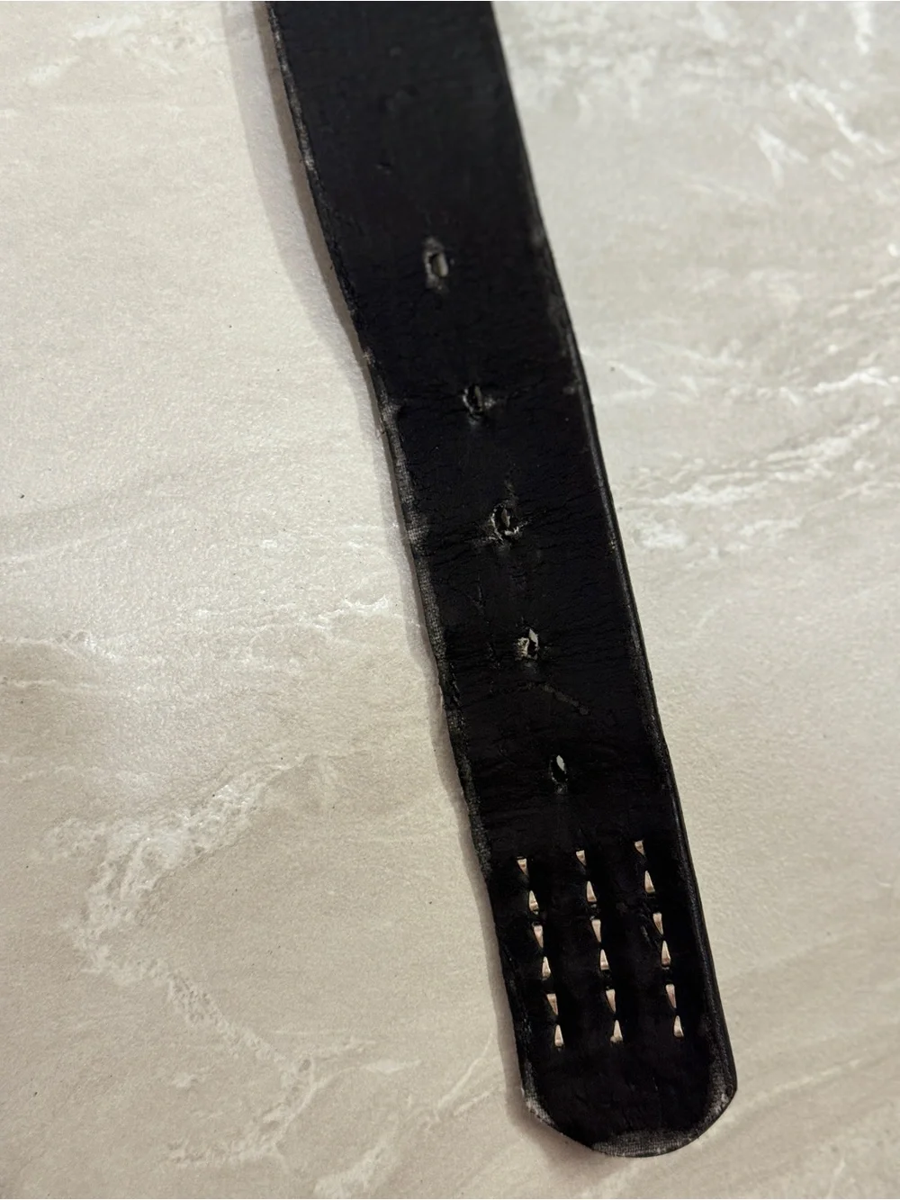 Hot Topic Black Belt with Silver Pyramid Studs 90s indie punk style